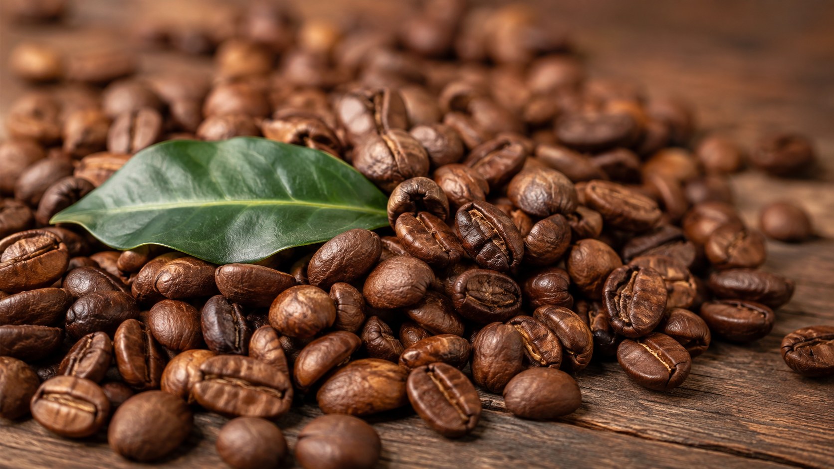 Roasted coffee beans